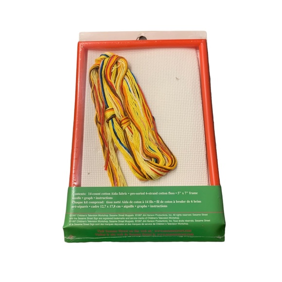 Sesame Street Janlynn Cross Stitch Kit Friends Forever Big Bird 68-16 New - Picture 2 of 3